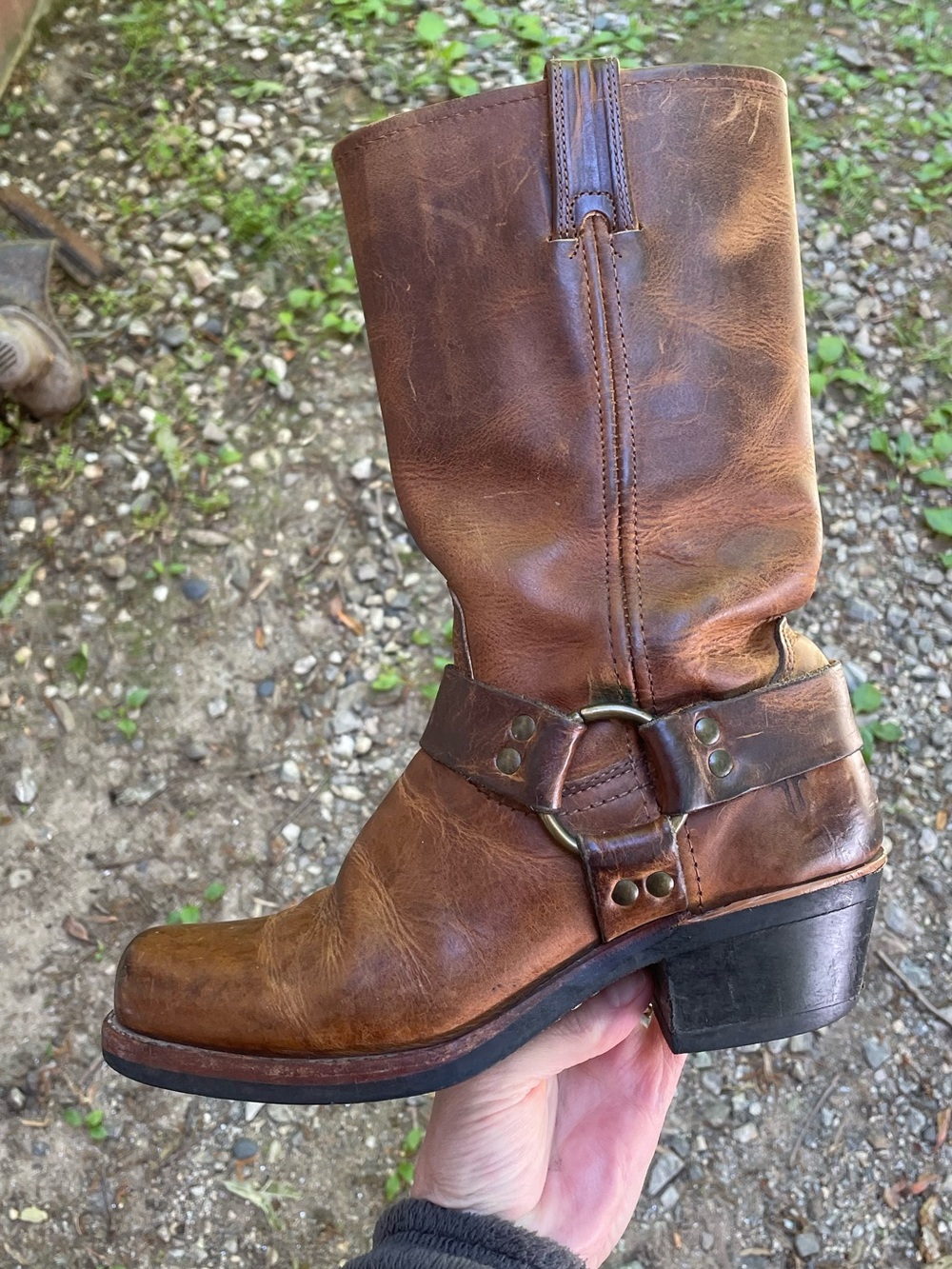 Frye 12R Vintage Harness Boots Size 6.5